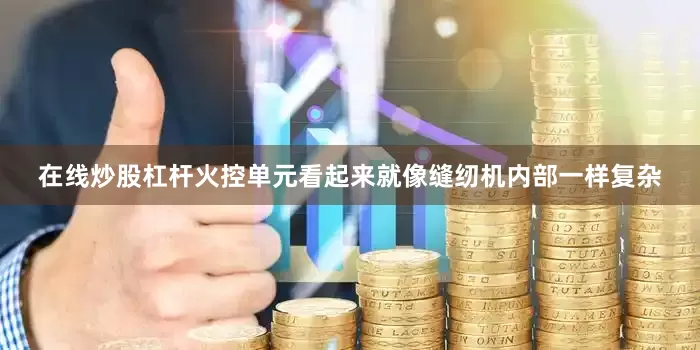 在线炒股杠杆火控单元看起来就像缝纫机内部一样复杂